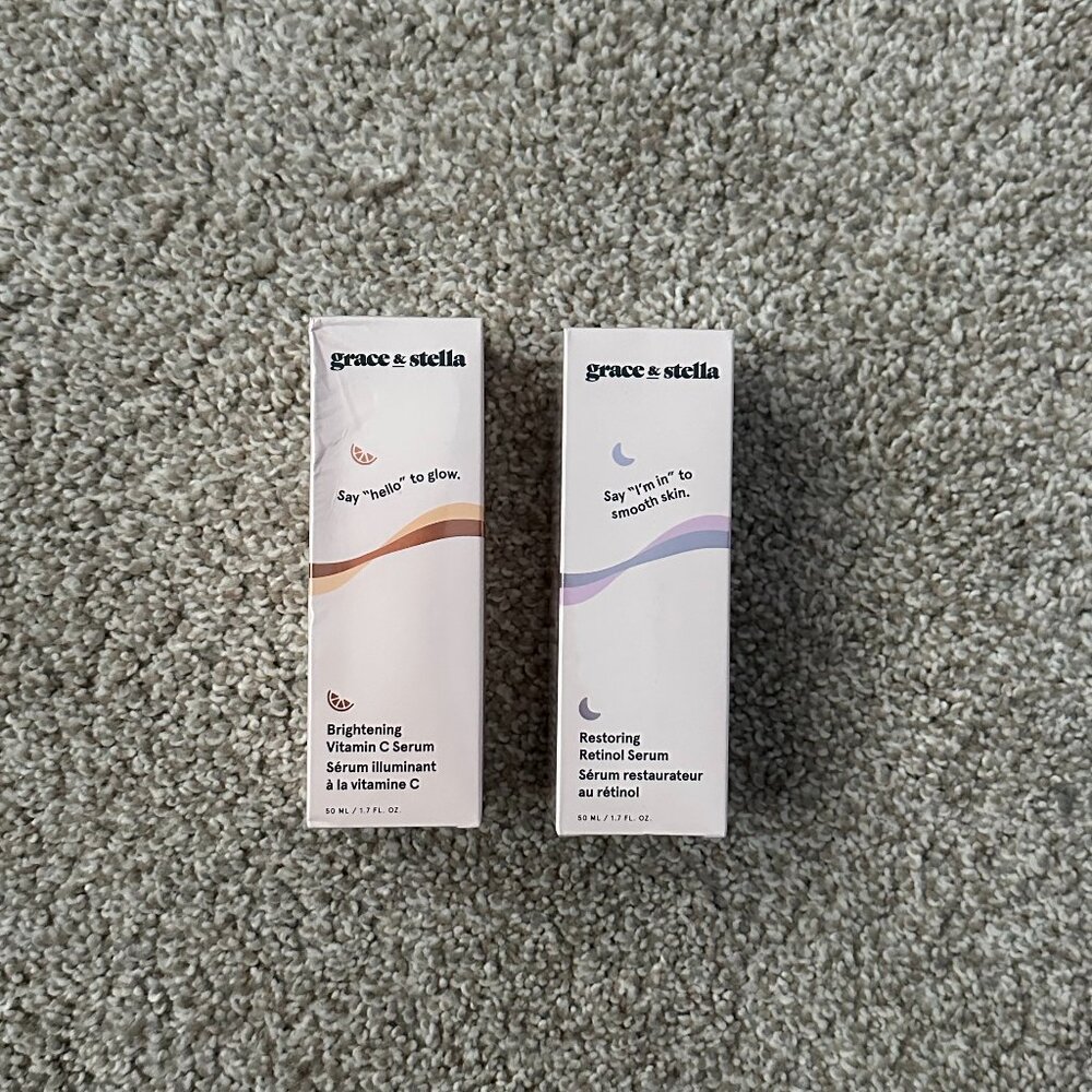 NEW grace & stella serum bundle 🤍